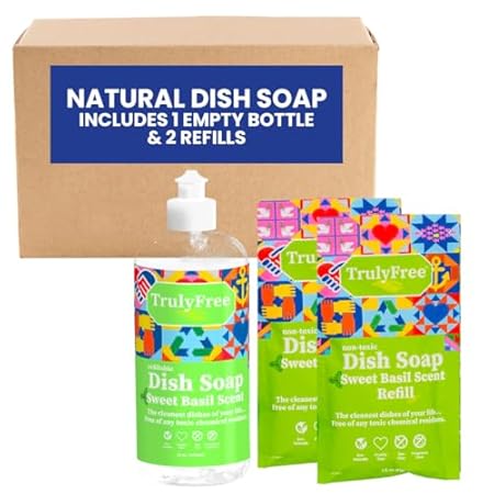 Natural Dishwashing Liquid | Plant-Based Dish Soap | Swee