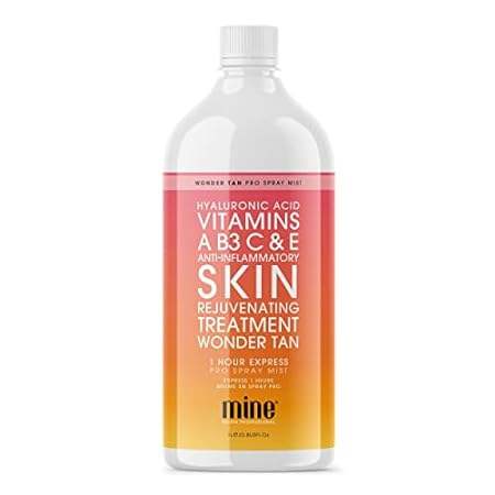 MineTan Spray Tan Solution | Wonder Tan Sunless Tanning S