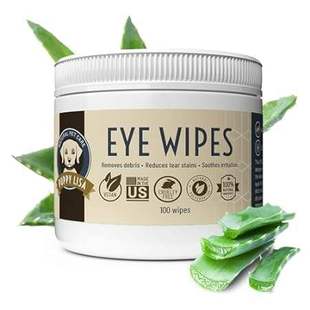 Wipes Eye Tear Stain Dog Made Hypoallergenic Remover