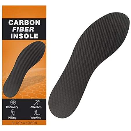 Carbon Fiber Insole， Rigid Insert for Foot Arthritis， Mor