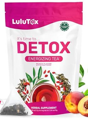 Detox Tea - Herbal Blend with Dandelion， Ginseng， and Gin