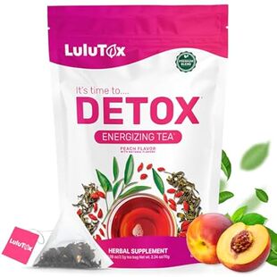 Detox Tea - Herbal Blend with Dandelion， Ginseng， and Gin