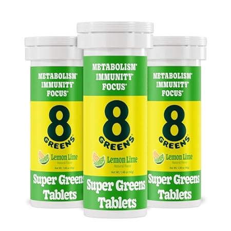 8Greens Daily Greens Effervescent Tablets - Superfood Boo