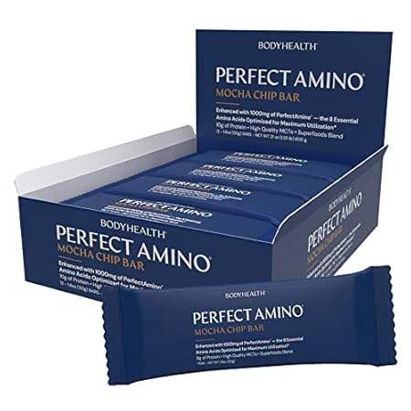 BodyHealth PerfectAmino Bar Protein Energy Snack with 10g