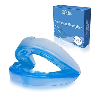 ZQuiet， Anti-Snoring Mouthpiece， Comfort Size #2， Single