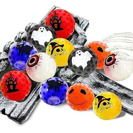 Halloween Stress Balls Bulk Toys Halloween Squishy Balls-封面