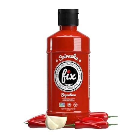 Fix Hot Sauce， Sriracha Sauce – Gourmet Natural Sriracha