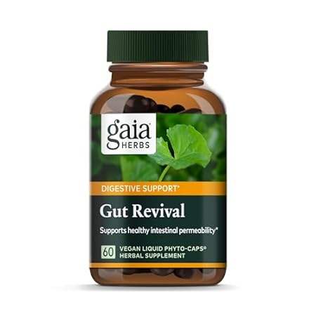 Gaia Herbs Gut Revival - Herbal Digestive Supplement to S