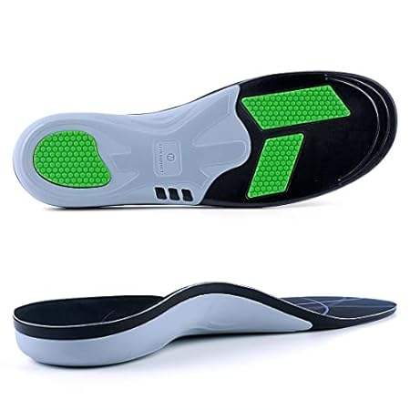 (230+ lbs) VALSOLE Plantar Fasciitis Insoles Arch Support