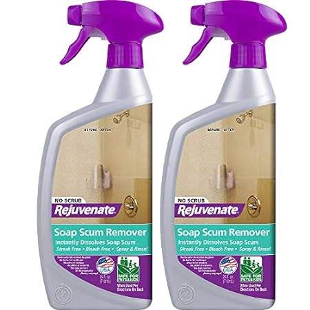 Rejuvenate Scrub Free Soap Scum Remover Shower Glass Door