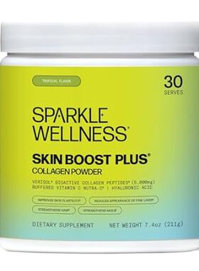Hydrolyzed Collagen Powder - Sparkle Skin Boost Plus (Tro