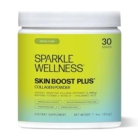 Hydrolyzed Collagen Powder - Sparkle Skin Boost Plus (Tro