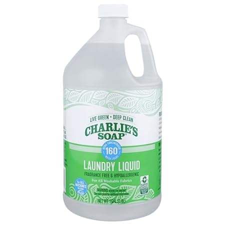 Charlie's Soap - Liquid Laundry Detergent (160 Load) - Al