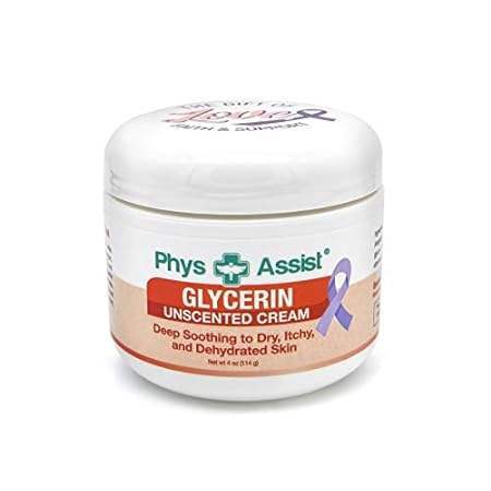 PhysAssist Oncology Glycerin Unscented Moisturizer Cream