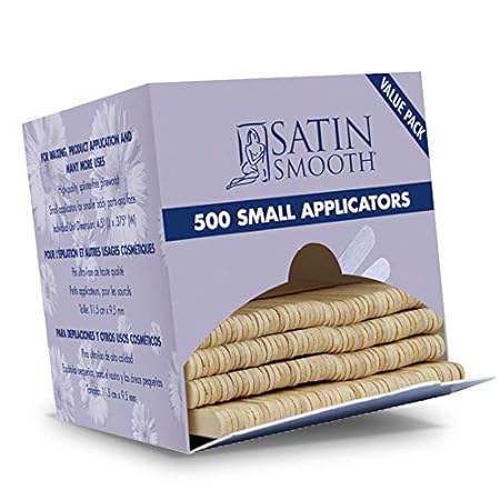 Satin Smooth Hair Waxing Small Applicators For Eyebrow， U