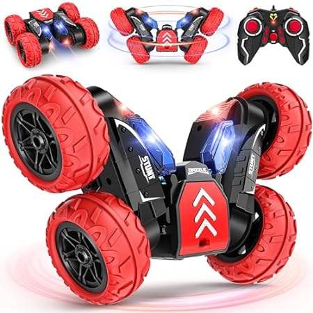 Remote Control Car， RC Cars Stunt Car Toy， 4WD 2.4Ghz Dou