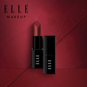 ELLE尤雾绒情唇膏柔雾哑光磨砂口红 雾桃水粉辣椒色1.4g