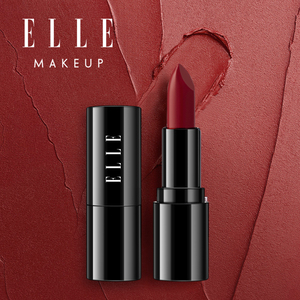 ELLE凝润醉色唇膏口红牛血色迷你装1.4g正品易上色口红