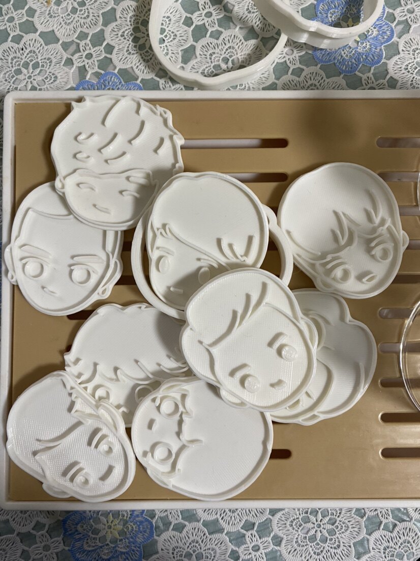 老顽童烘焙饼干模具Q版男生动漫烘焙模具