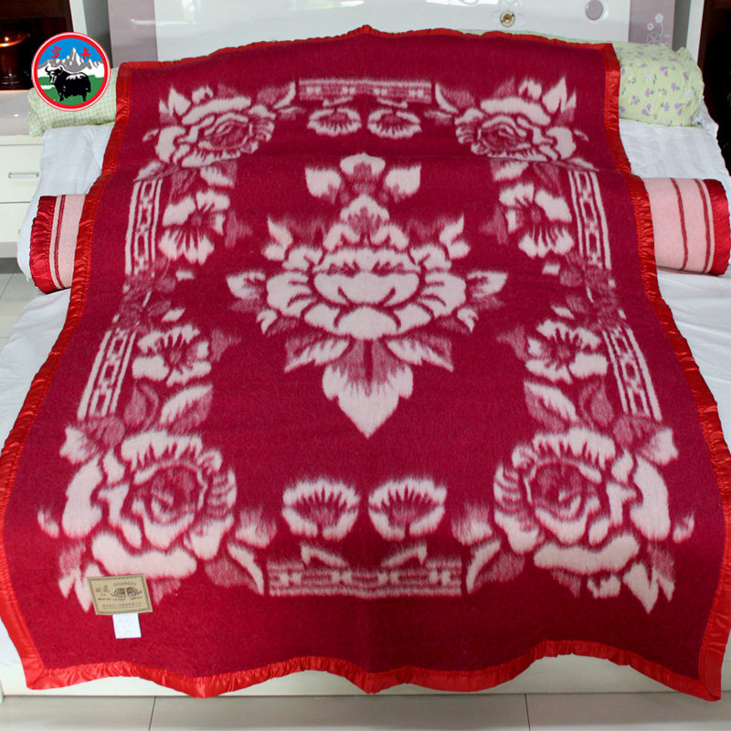 双虎羊毛毯单婚嫁加厚保暖秋冬空凋毯床老款垫床褥学生店毯,床上用品,羊毛被/驼毛被,淘宝优惠券,粉丝福利购,淘宝优惠卷