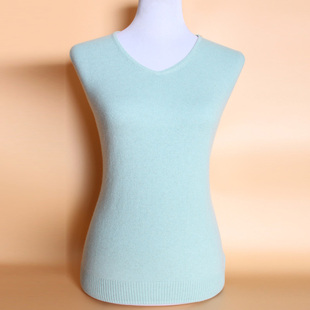 雪舟女式羊绒衫圆领针织衫秋冬季保暖毛衣