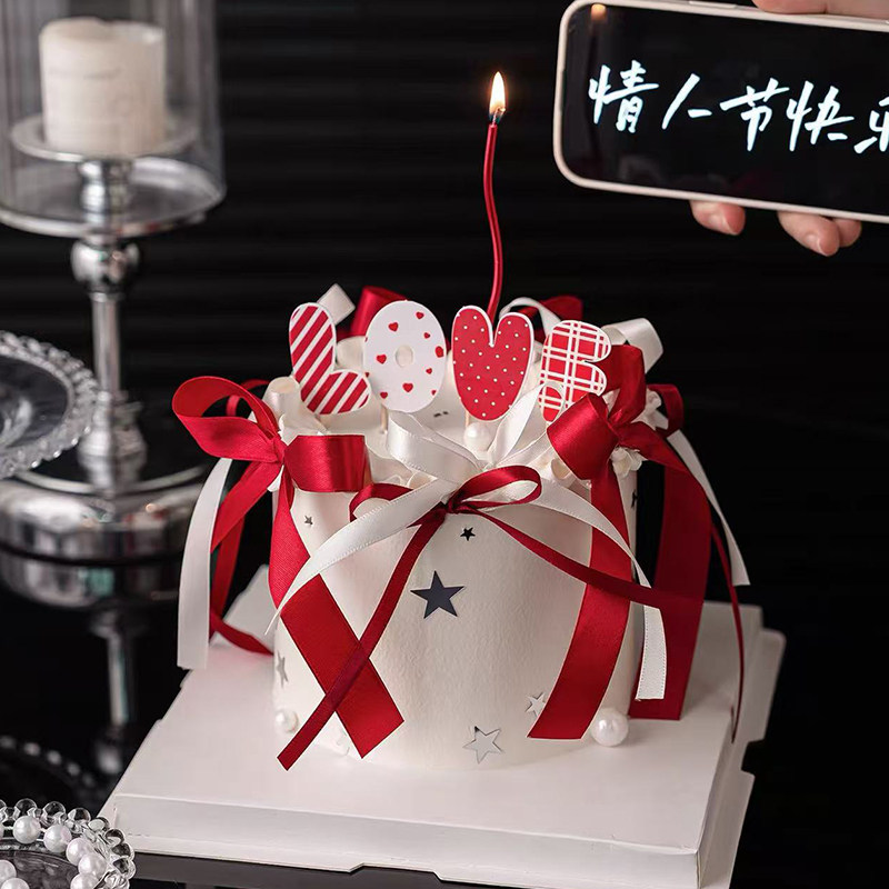 情人节2.14唯美love亚克力蛋糕装饰银色星星丝带蝴蝶结装扮插件,节庆用品/礼品,蛋糕/烘焙装饰用品,淘宝优惠券,粉丝福利购,淘宝优惠卷