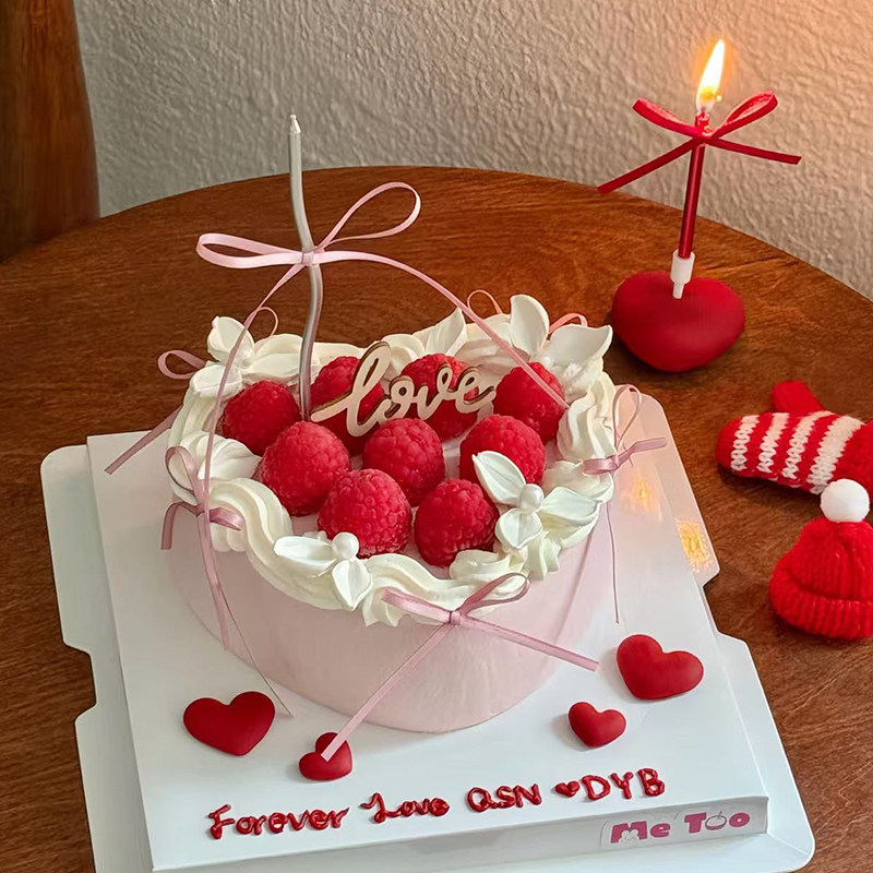 2.14网红情人节快乐木质love蛋糕装饰插件爱心蝴蝶结丝带烘焙装扮,节庆用品/礼品,蛋糕/烘焙装饰用品,淘宝优惠券,粉丝福利购,淘宝优惠卷