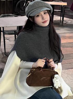 秒变韩妹报童帽显脸小毛呢冬季
