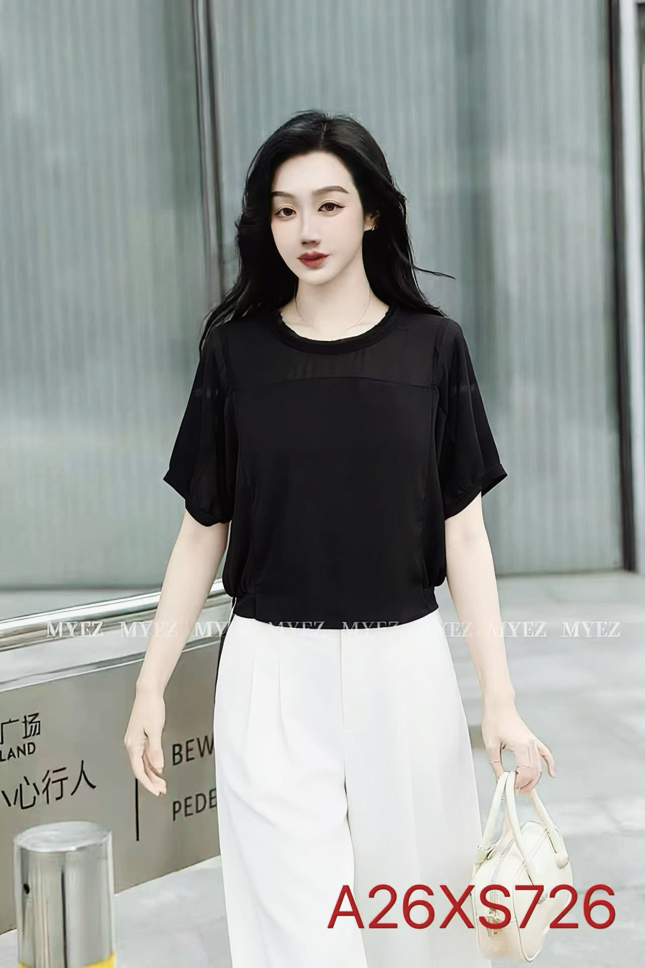 2026夏季新款时尚百搭显瘦减龄衬衫女设计感休闲上衣