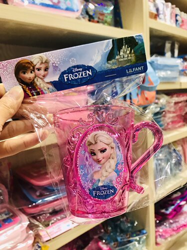 漱口杯儿童刷牙杯子冰雪奇缘卡通