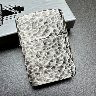 ZIPPO正品之宝打火机 日版原版 银色黄铜 1941五面陨石坑