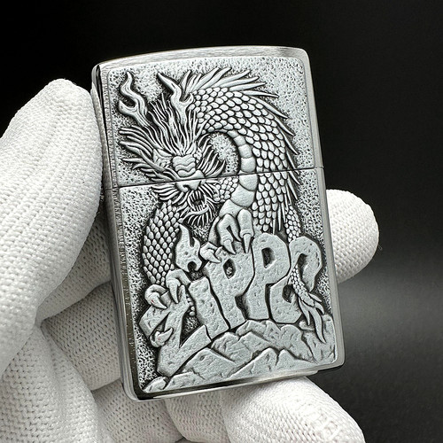 ZIPPO正品之宝打火机东方龙徽章