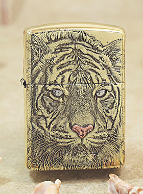 ZIPPO正品之宝打火机168鹰皇白虎