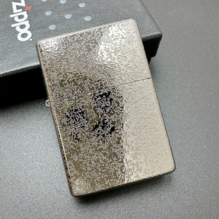 ZIPPO正品之宝打火机 韩版原版岩石系列 1937黑色宝石BLACK STONE