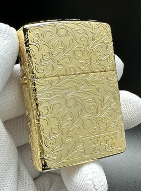 ZIPPO正品之宝打火机唐草在我心