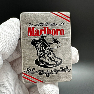 ZIPPO正品之宝打火机 千语原版DIY 1935/1941古银万宝路西部牛仔