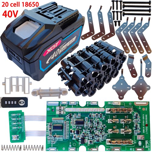 适用于牧田 40v BL4060 20 cell 18650 BL4050 BL4060