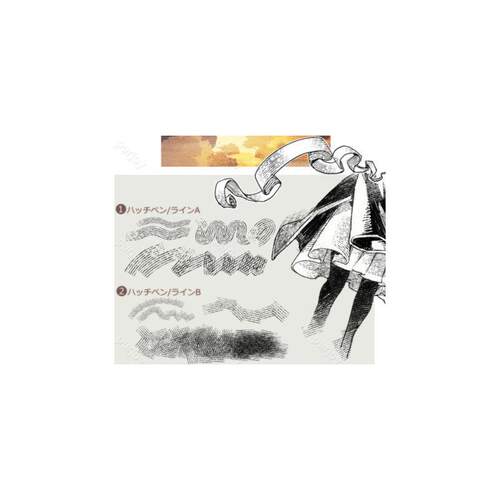 【CSP笔刷】超好用排线笔刷