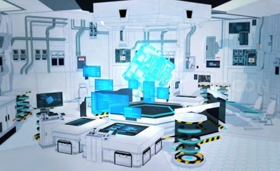 【acon3d】成为废墟的科幻反乌托邦隐藏的地下实验室