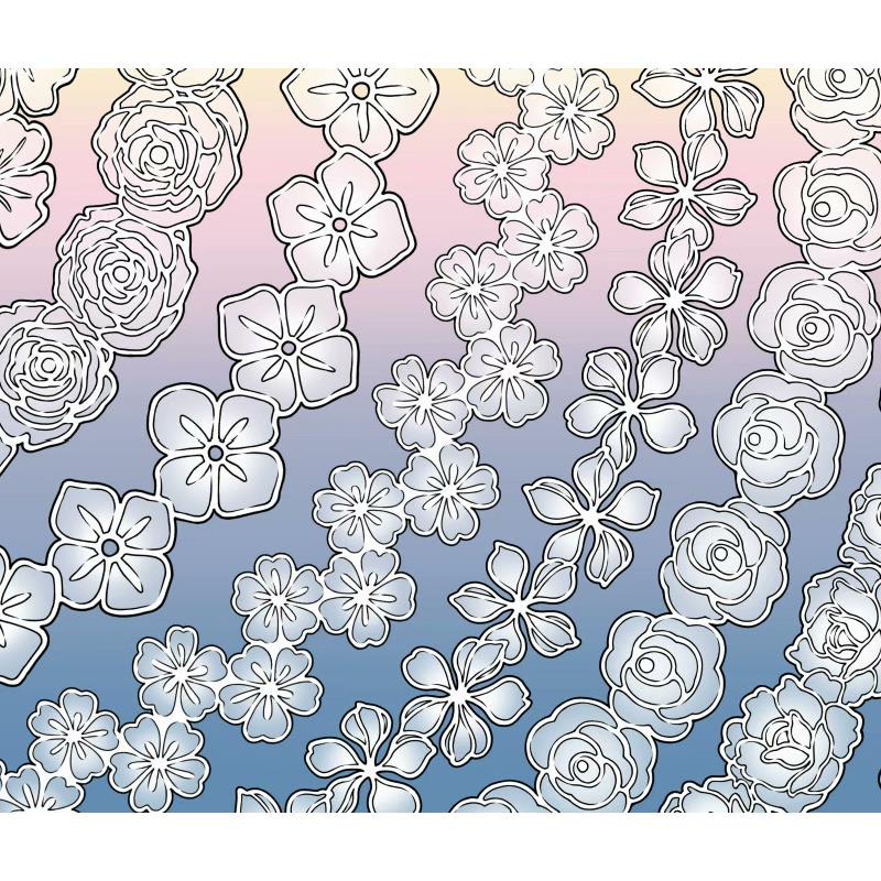 16种花朵蕾丝笔刷 csp优动漫装饰笔刷素材