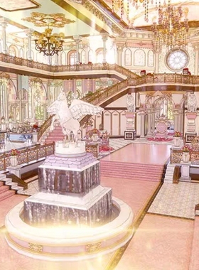 【acon3d】奇幻魔法学院-宴会厅