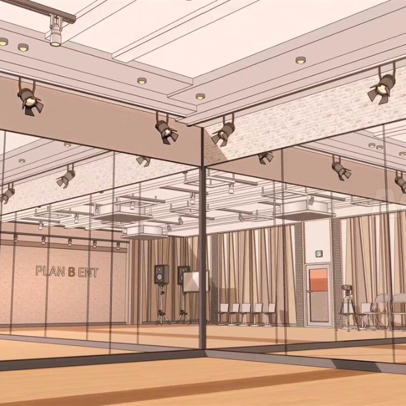 【acon3d】爱豆练习室/舞蹈练习室包含两种舞蹈练习室和