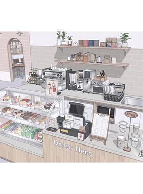 【Acon3d】只有我知道的感性咖啡店 [Basic/Nat