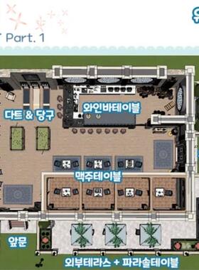 【acon3d】浪漫幻想欧洲风-迷你酒吧 su模型 草图大师