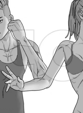 acon3d模型csp优动漫3d体型男女模型