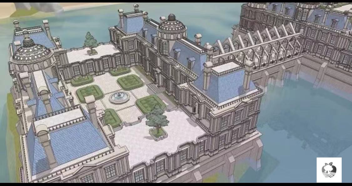 【acon3d】奇幻领主府邸绘画转用素材