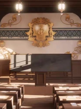 【acon3d】奇幻学校的日常-教室