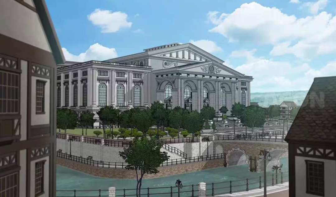 【acon3d】幻想大型图书馆（外观+室内6种））