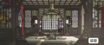 acon3d 东方风背景—厢房 古风室内 古代书房 草图大师 su模型