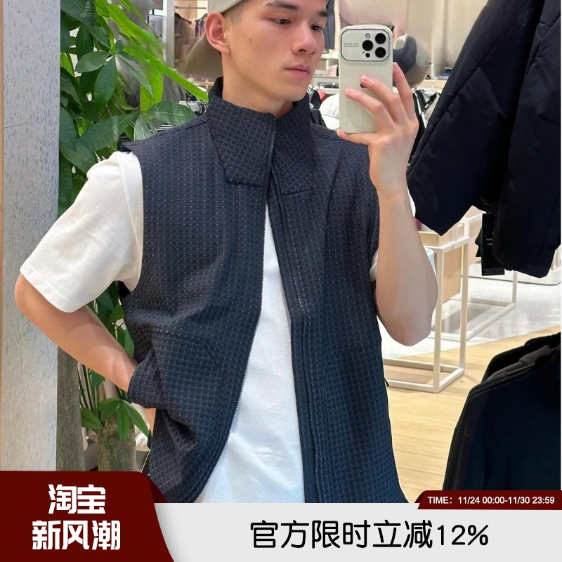 轻量化速干透气户外立领马甲背心